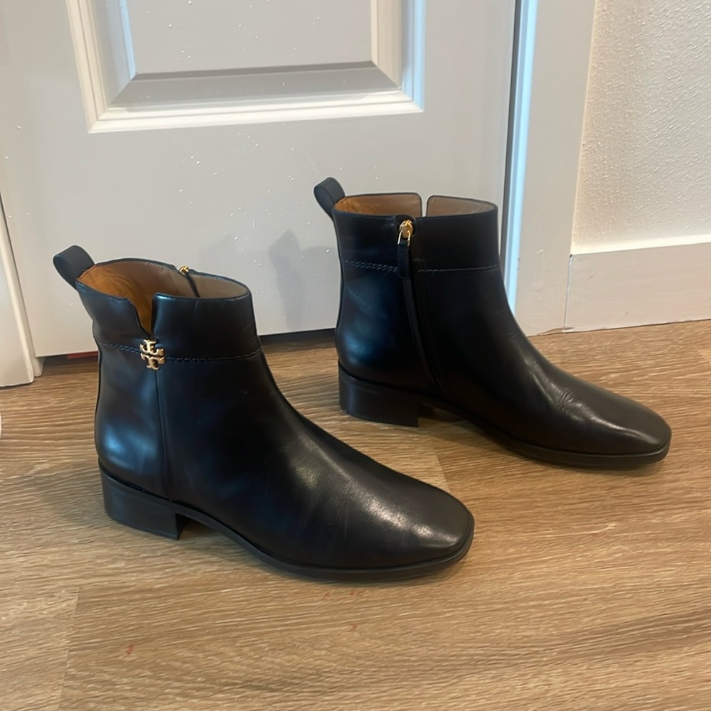 Tory Burch Black Ankle Boots